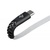 Дата кабель USB 2.0 AM to Type-C 1.0m Flat fabric urban, grey 2E (2E-CCTT-1MGR)