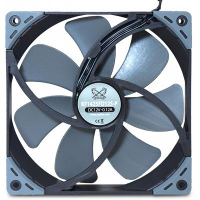 Кулер для корпуса SCYTHE Kaze Flex 140 mm Square PWM (KF1425FD12S-P)