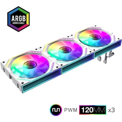 Кулер до корпусу Gamemax FN12A-S3I-W