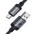 Дата кабель USB 2.0 AM to Type-C 1.2m 3.0A (18W) C20-04 aluminum alloy Black Acefast (6974316283782)