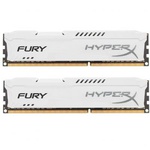 Модуль памяти для компьютера DDR4 16GB (2x8GB) 3200 MHz HyperX FURY White Kingston (HX432C18FW2K2/16)