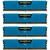 Модуль памяти DDR4 16GB (4x4GB) 2400 MHz Vengeance LPX Blue CORSAIR (CMK16GX4M4A2400C14B)