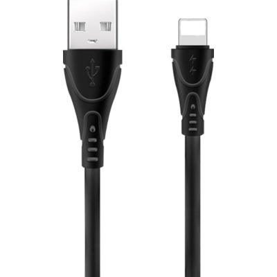 Дата кабель USB 2.0 AM to Lightning 1.0m SC-112i Black XoKo (XK-SC-112i-BK)