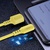Дата кабель USB 2.0 AM to Type-C 1.0m soft silicone yellow ColorWay (CW-CBUC043-Y)