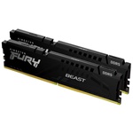 Модуль пам'яті для комп'ютера DDR5 32GB (2x16GB) 6000 MHz Beast AM5 Black Kingston Fury (ex.HyperX) (KF560C36BBEK2-32)