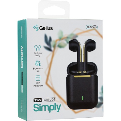 Наушники Gelius Pro Simply GP-TWS023 Black (00000085965)