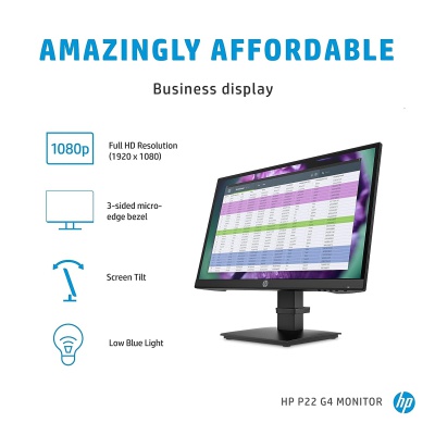 Монітор HP P22 G4 (1A7E4AA)