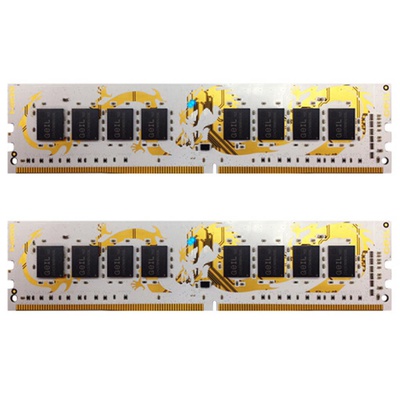 Модуль памяти для компьютера DDR4 8GB (2x4GB) 2133 MHz Dragon GEIL (GWB48GB2133C15DC)