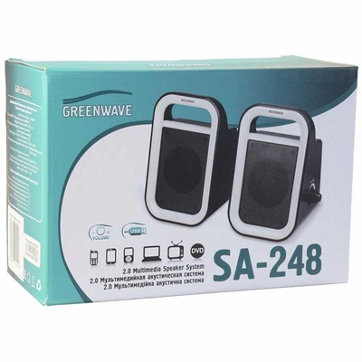 Акустическая система Greenwave SA-248, black-white (R0013764)