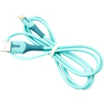 Дата кабель USB 2.0 AM to Lightning 1.0m blue Dengos (PLS-L-IND-SOFT-BLUE)