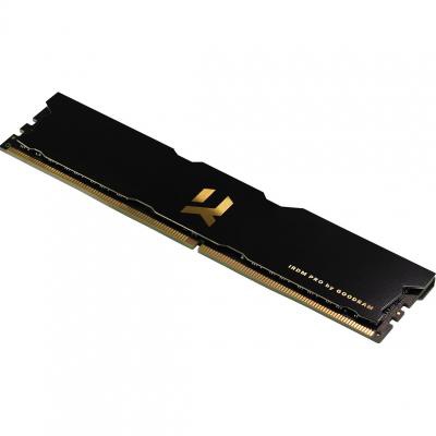 Модуль памяти для компьютера DDR4 8GB 4000 MHz Iridium Pro Black Goodram (IRP-4000D4V64L18S/8G)