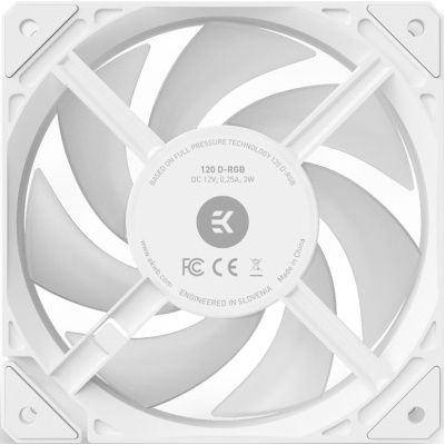 Кулер до корпусу Ekwb EK-Loop Fan FPT 120 D-RGB - White (3831109898048)