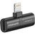 Перехідник Lightning M to 2xLightning F Audiо + Charge Promate (ihinge-lt.black)