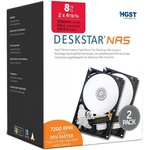 Жесткий диск 3.5' 2x4TB Hitachi HGST (0S03903 / H3IKNAS40003272SE2PK)