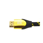 Кабель мультимедійний HDMI M to HDMI M 5.0m V2.1 8K60Hz 4K120Hz black/gold Ritar (YT-HDMI(M)/(M)V2.1-5.0m/19950)