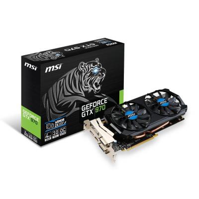 Видеокарта MSI GeForce GTX970 4096Mb OC (GTX 970 4GD5T OC)