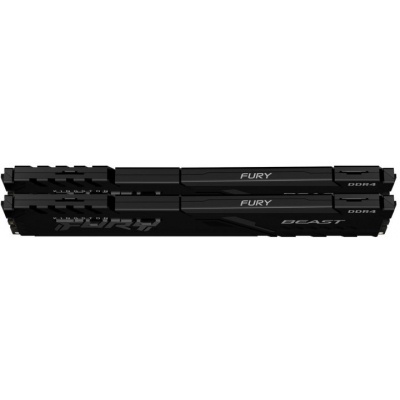 Модуль памяти для компьютера DDR4 32GB (2x16GB) 2666 MHz FURY Beast Black Kingston (KF426C16BBK2/32)