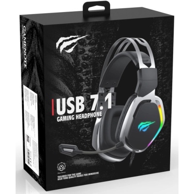 Навушники Havit HV-H2018U Plug USB 7.1 Black (6939119031152)