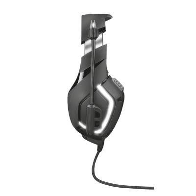Наушники Trust GXT 380 Doxx Illuminated 3.5mm+USB BLACK (22338)