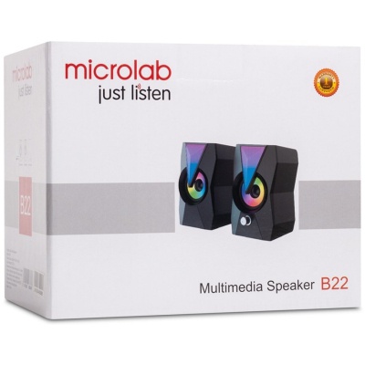 Акустична система Microlab B-22 USB Black (B-22)