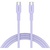 Дата кабель USB-C to USB-C 1.0m OnWire 60CL C-C 60W COLOR Braided 1m Purple Canyon (CND-CCAP60AB10PU)