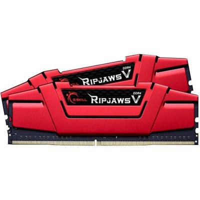 Модуль пам'яті для комп'ютера DDR4 8GB (2x4GB) 2666 MHz RIPJAWS V RED G.Skill (F4-2666C15D-8GVR)