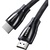 Кабель мультимедійний HDMI M to HDMI M 2.0m braided HD140 black UGREEN (80403)