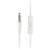 Наушники KitSound KS Mini In-Ear Headphones with In-Line Mic White (KSMINIWH)