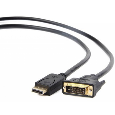 Кабель мультимедійний Display Port to DVI 24+1pin, 1.8m Cablexpert (CC-DPM-DVIM-1.8М)