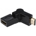 Переходник 2E HDMI (A/M) SWIVEL,BLACK, GOLD-PLATED (2EW-1486)