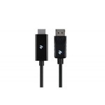 Кабель мультимедийный DisplayPort to HDMI 1.8m 2E (2E-W1705)