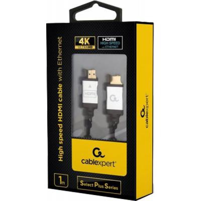 Кабель мультимедійний HDMI to HDMI 1.0m Cablexpert (CCB-HDMIL-1M)