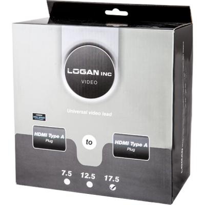 Кабель мультимедийный HDMI to HDMI 17.5m LOGAN (EL270-1750)