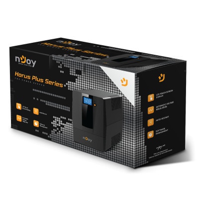 Пристрій безперебійного живлення nJoy Horus Plus 800 USB (PWUP-LI080H1-AZ01B)