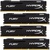 Модуль памяти DDR4 16GB (4x4GB) 2400 MHz Fury Blac Kingston (HX424C15FBK4/16)