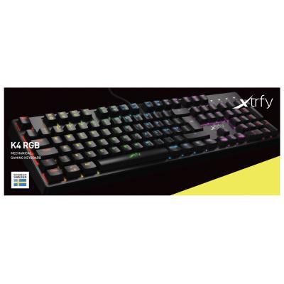 Клавиатура Xtrfy K4 RGB Kailh Red RU (XG-K4-RGB-R-RUS)