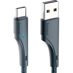 Дата кабель USB 2.0 AM to USB-C 0.25m black Essager (EXCT-LSB01)