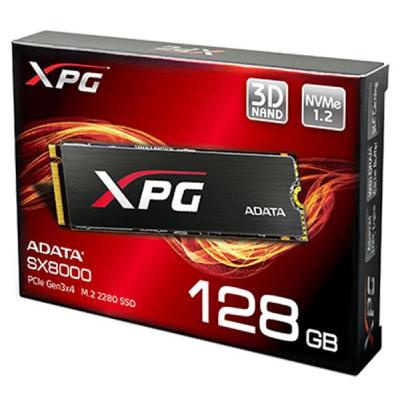 Накопитель SSD M.2 2280 128GB ADATA (ASX8000NPC-128GM-C)