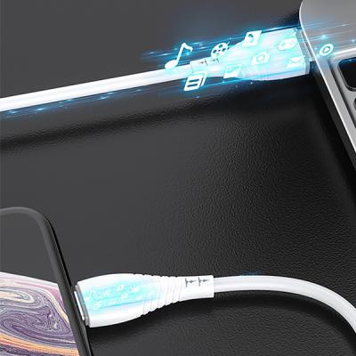 Дата кабель USB 2.0 AM to Lightning 1.2m Nature T-L830 White T-Phox (T-L830 White)