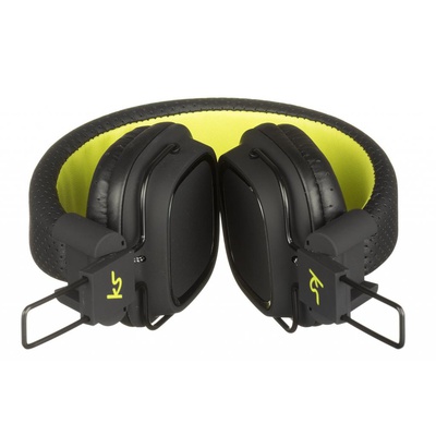 Наушники KitSound KS Clash On-Ear Headphones with In-line Mic (Black) (KSCLABK)