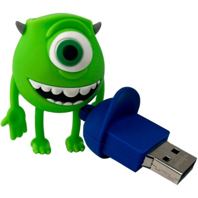 USB флеш накопичувач Wibrand 16GB Mike Wazowski Green USB 2.0 (WI2.0/MW16G)