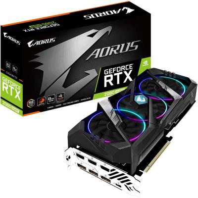 Видеокарта GIGABYTE GeForce RTX2080 SUPER 8192Mb AORUS (GV-N208SAORUS-8GC)