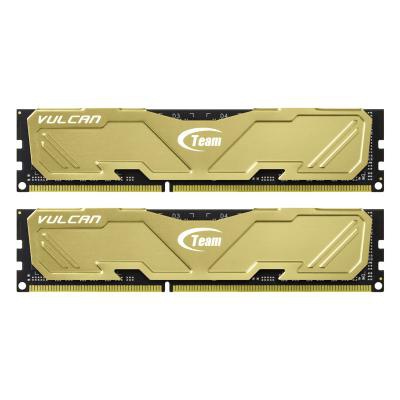 Модуль памяти DDR3 8GB (2x4GB) 1866 MHz Vulcan Yellow Team (TLYED38G1866HC11DC01)