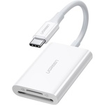 Зчитувач флеш-карт UGREEN USB-C 3.1 to TF/SD CM265 White (35506)