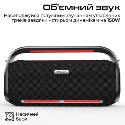 Акустична система HiFuture Musicbox 300 Black (musicbox300.black)