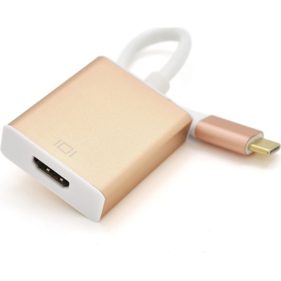 Перехідник USB-C to HDMI F 0.1m 4K gold Voltronic (YT-C-Type-C(M)/HDMI(F))