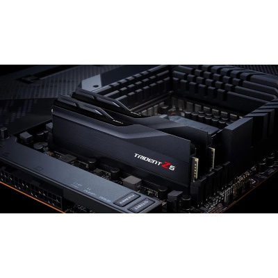 Модуль пам'яті для комп'ютера DDR5 64GB (2x32GB) 6000 MHz Trident Z5 G.Skill (F5-6000J3238G32GX2-TZ5K)