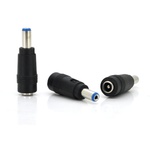 Перехідник DC 5.5x2.1mm (папа) - 5,5х2,5mm (мама) Blue Voltronic (01891 / YT-A-5.5x2.1M/5,5х2,5F-B)