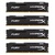 Модуль памяти для компьютера DDR4 32GB (4x8GB) 2666 MHz HyperX FURY Black Kingston (HX426C16FB2K4/32)