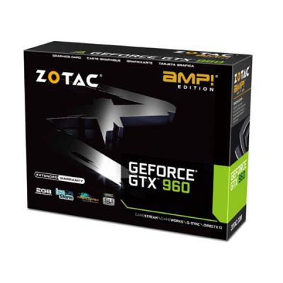 Видеокарта ZOTAC GeForce GTX960 2048Mb AMP! Edition (ZT-90303-10M)